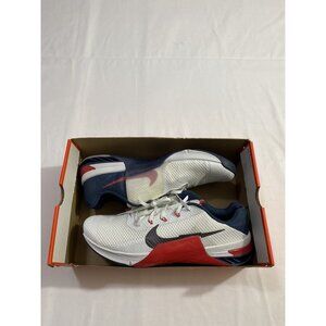 New Mens Size 15 White Red Blue Nike Metcon 7 Training Shoes CZ8281 102